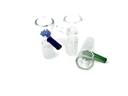 TOKES BUDDY – BOWL PIECE – GLASS ACCESSORIES – CLEAR GLASS – 14MM MALE – 1CT – GB0378 – [MSRP: $7.50]