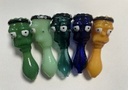 B-ART – GLASS HAND PIPE – GLASS ACCESSORIES – 5-INCH – 1CT – GHP106 – [MSRP: $17.50]