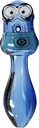 BLUE OVERALLS – GLASS HAND PIPE – GLASS ACCESSORIES – 5-INCH – 1CT – GHP101 – [MSRP: $17.50]