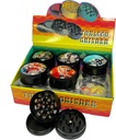 TOBACCO – GRINDERS – 3-PIECE – 52MM – 12CT DISPLAY – GR74 – [MSRP: $8.50 EACH]