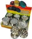 SILVER BUGS – GRINDERS – 3-PIECE – 52MM – 12CT DISPLAY – GR7 – [MSRP: $9.50 EACH]