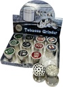 I LUV W SILVER – GRINDERS – 4-PIECE – 30MM – 12CT DISPLAY – GR47 – [MSRP: $7 EACH]
