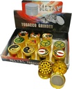 MINI CLASSIC PRINT – GRINDERS – 4-PIECE – 40MM – 12CT DISPLAY – GR49 – [MSRP: $7.50 EACH]