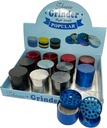 POPULAR – GRINDERS – WITH WINDOW – 4-PIECE – 40MM – 12CT DISPLAY – GR41 – [MSRP: $12 EACH]
