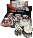 USA – GRINDERS – 4-PIECE – 55MM – 6CT DISPLAY – GR85 – [MSRP: $15.50 EACH]