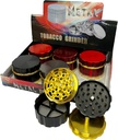 THE RING – GRINDERS – 4-PIECE – 63MM – 6CT DISPLAY – GR59 – [MSRP: $19 EACH]