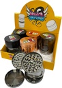 TOKES BUDDY – GRINDERS – XXL WINDOW – 5-PIECE – 63MM – 6CT DISPLAY – GR88 – [MSRP: $19 EACH]