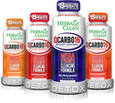 HERBAL CLEAN - QCARBO16 SAME-DAY DETOX – DETOX PRODUCTS – 16OZ – ASSORTED FLAVORS – 1CT – [MSRP: $29]