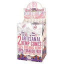 HIGH HEMP – PRE-ROLLED CONES – 2PK – 15CT DSPL – [MSRP: $3.50 EACH]