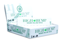 HIGH HEMP – ROLLING PAPERS – ORGANIC – KING SIZE & 1 1/4 – 25CT DSPL – [MSRP: $1-$1.50 EACH]