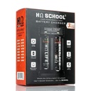 HOHM TECH – BATTERIES & CHARGERS – HOHM SCHOOL 2-SLOT SMART BATTERY CHARGER – 1CT – [MSRP: $24-$36]