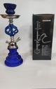 HOOKAH – 11" SMALL SPIRAL – SINGLE HOSE – CERAMIC & GLASS – ASSORTED COLORS – 1CT – C03 – [MSRP $22.50]
