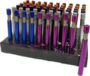 ONE HITTER – METAL PIPES – 100MM SPRING MIX COLOR DESIGN – 60CT DISPLAY – B140 – [MSRP: $2.50 EACH]