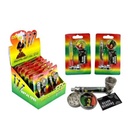RASTA – METAL PIPES – WITH LIGHTER AND SCREEN SET – 12CT DISPLAY – B156 – [MSRP: $9.50 EACH]