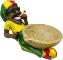 JUMBO RASTA – ASHTRAY – HOLDING ON LAP V2 – 17.5 INCH – 1CT – [MSRP: $87.50]