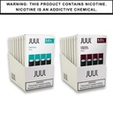 JUUL – VAPE PODS REPLACEMENT – JUUL PODS – ASSORTED FLAVORS – 3% & 5% – 8 PACKS OF 4CT – [MSRP: $34 EACH]