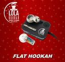 LOLA – HOOKAH SET – PREMIUM FLAT WITH LED LIGHT – 1CT – LOLA FLAT – [MSRP: $50]