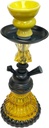 LOLA – HOOKAH – 12" SINGLE HOSE MINI – YELLOW/BLACK – 1CT – C15 – [MSRP: $20.50]