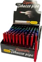 ONE HITTER – METAL PIPES – LONG BASEBALL BAT WITH TEETH DESIGN – 100CT DISPLAY – BT20 – [MSRP: $2 EACH]