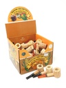 THE ORIGINAL – WOOD PIPES – MINI CORN COB PIPE – 36CT DISPLAY – CP101 – [MSRP: $2 EACH]