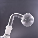GLASS – OIL BURNER BALL 90 DEGREE – GLASS ACCESSORIES – 14MM & 18MM – 1CT – GB085-088 [MSRP: $4]