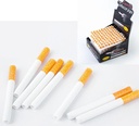 ONE HITTER – METAL PIPES – KING SIZE – CERAMIC CIGARETTE STYLE BAT DESIGN – 2-INCH – 100CT DISPLAY – B113 – [MSRP: $2 EACH]