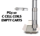 PG5 – VAPE TANKS – 510 CCELL CARTRIDGE – EMPTY – 1ML – 100CT – [MSRP: $5 EACH]