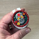 SUGAR SKULL GIFT BOX – SMOKING ACCESSORIES – PIPE, GRINDER, AND SCREEN – 1CT – B157 – [MSRP: $12]