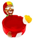 RASTA – ASHTRAY – CLASSIC – 1CT – [MSRP: $9]