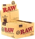 RAW – ROLLING PAPERS – CLASSIC CONNOISSEUR WITH TIPS – KING SIZE – 24CT DSPL – [MSRP: $3.50 EACH]