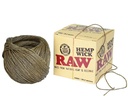 RAW – HEMP WICK BALL – PAPERS & TUBES ACCESSORIES – 100FT – 1UNIT – [MSRP: $27.50]