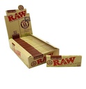RAW – ROLLING PAPERS – ORGANIC HEMP – 1 1/4 – 24CT DSPL – [MSRP: $2 EACH]