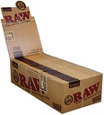 RAW – ROLLING PAPERS – SINGLE WIDE – 25CT DSPL – [MSRP: $2.50 EACH]