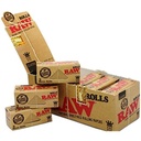 RAW – ROLLING PAPERS – CLASSIC ROLLS – 3 METER – KING SIZE – 12CT DSPL – [MSRP: $3.50 EACH]