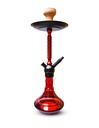 SABA – HOOKAH – LARGE DOUBLE HOSE SERIES – ELEGANT GLASS DESIGN – 1CT – DM32-DH – [MSRP: $30]
