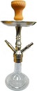 SABA – HOOKAH – SMALL DOUBLE HOSE SERIES – COMPACT ORNATE DESIGN – 1CT – DS19-DH – [MSRP: $69]