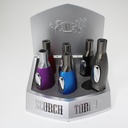 SCORCH – TORCH LIGHTERS – EASY GRIP STRAIGHT METAL SOLDERING – 6CT DISPLAY – 61312 – [MSRP: $15 EACH]