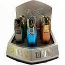 SCORCH – TORCH LIGHTERS – DUAL FUNCTION SINGLE & DOUBLE – 9CT DISPLAY – 61579 – [MSRP: $20 EACH]