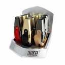 SCORCH – TORCH LIGHTERS – ALPHA DOUBLE TORCH 5.5” – ASSORTED COLORS – 9CT DISPLAY – 61590 – [MSRP: $26.50 EACH]