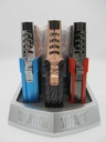 SCORCH – TORCH LIGHTERS – STANDING PENCIL WITH ASSORTED DESIGN PRINTS – 9CT DISPLAY – 61640-1 – [MSRP: $24 EACH]