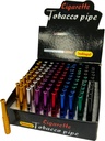 ONE HITTER – METAL PIPES – SHORT BASEBALL BAT DESIGN – 100CT DISPLAY – B21 – [MSRP: $2 EACH]