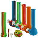 LARGE HYBRID DRY RIG – SILICON WATER PIPES – MULTI-COLOR – 1CT – SL101 – [MSRP: $32.50]
