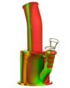 HYBRID DRY RIG – SILICON WATER PIPES – MULTI-COLOR – 1CT – SL118 – [MSRP: $41.50]