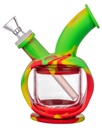 BUCKET BANG HYBRID BONG – SILICON WATER PIPES – 1CT – SL202 – [MSRP: $48]