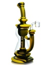 INCYCLER PRINT HYBRID BONG – SILICON WATER PIPES – 1CT – SL214 – [MSRP: $60]