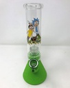 PRINT WITH SHOWER HYBRID BONG – SILICON WATER PIPES – 1CT – SL215 – [MSRP: $56.50]