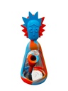 HYBRID BONG – SILICON WATER PIPES – 1CT – SL210 – [MSRP: $32.50]