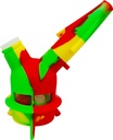 SPACESHIP HYBRID BONG – SILICON WATER PIPES – 1CT – SL234 – [MSRP: $27.50]