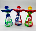 YODA HYBRID BONG – SILICON WATER PIPES – 1CT – SL212 – [MSRP: $38]