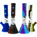 HYBRID DRY RIG – SILICON WATER PIPES – MULTI-COLOR – 1CT – SL121 – [MSRP: $52.50]